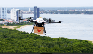 drone do iFood em Aracaju