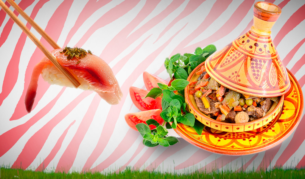iFood zebra head