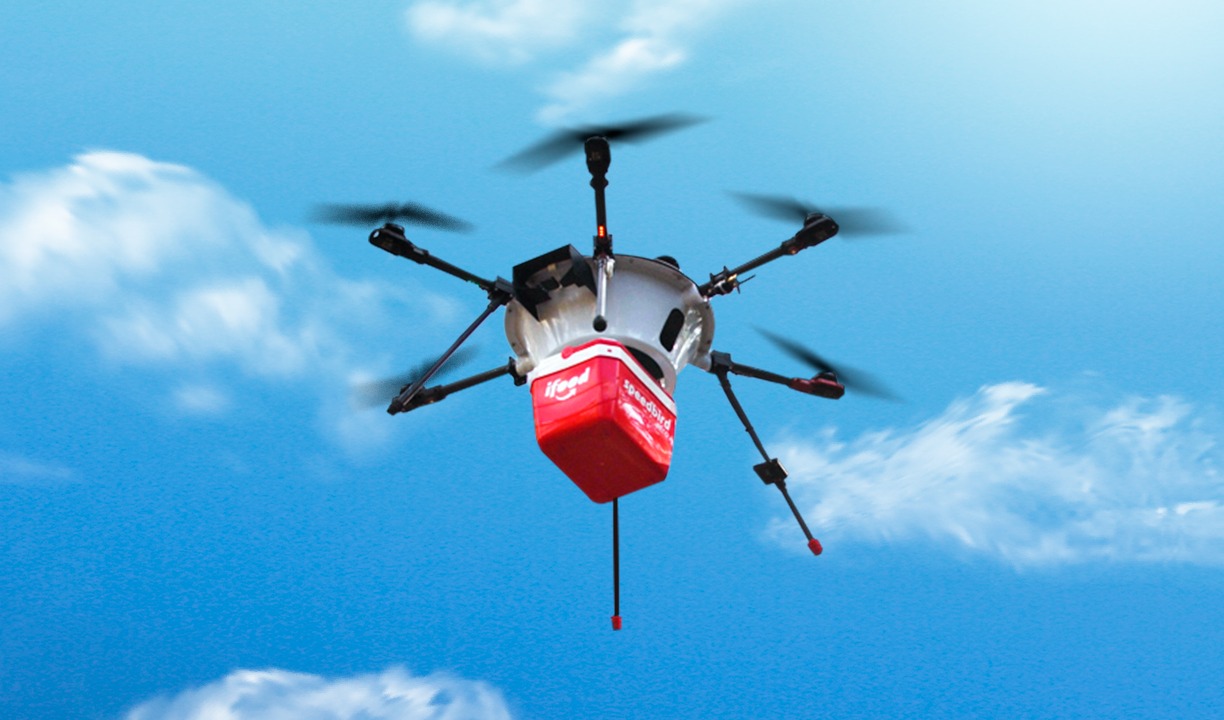 iFood e 1 empresa das Americas a poder usar drone no delivery