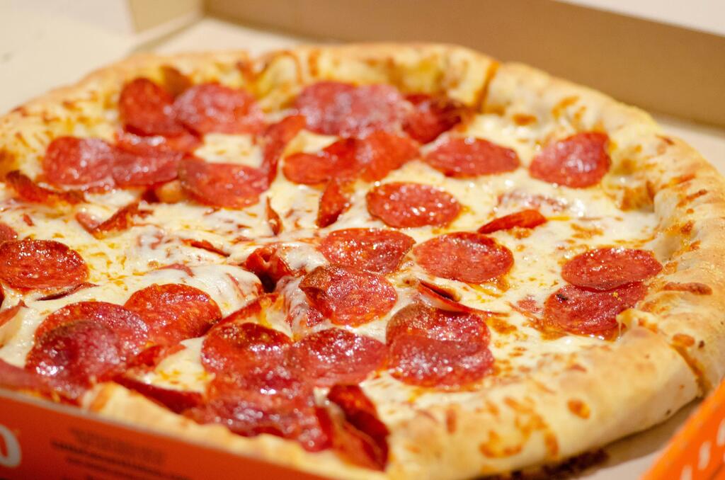 sabores tradicionais de pizza: pepperoni