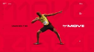 Usain Bolt no iFood Move 2025