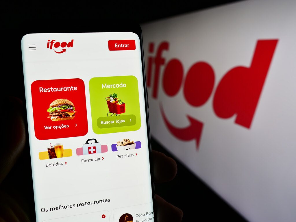 imagem do aplicativo ifood mercado aberto
