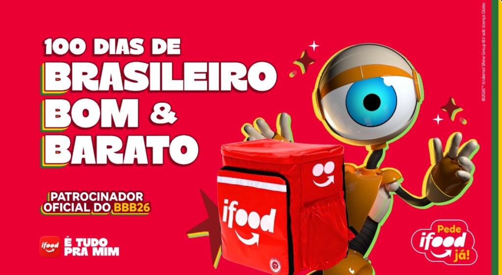 ifood patrocinador oficial bbb26