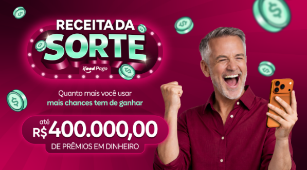 receita da sorte ifood pago