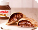 Calzone com Nutella