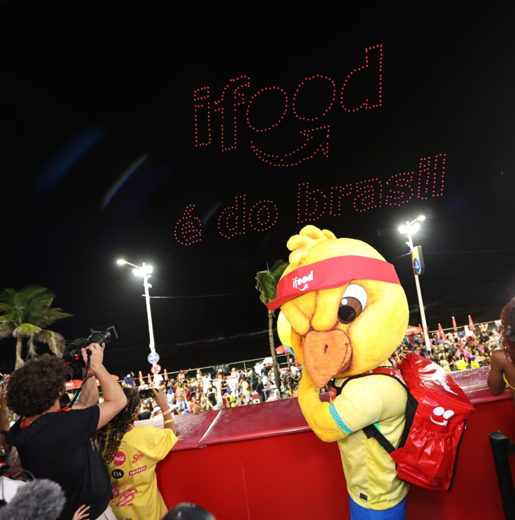 canarinho ifood do brasil carnaval