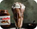 Milk shake de Nutella