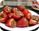 Nutella com morango