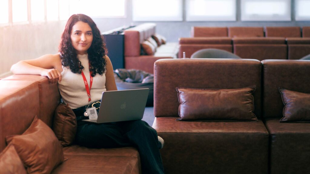 Tamires Araújo participou do Elas São Tech do iFood