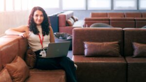 Tamires Araújo participou do Elas São Tech do iFood